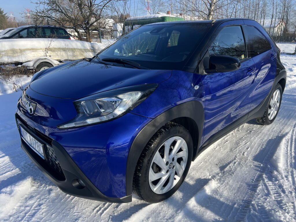 Aygo X, automat, salon PL, bezwypadkowy, serwis ASO, auto na gwarancji.